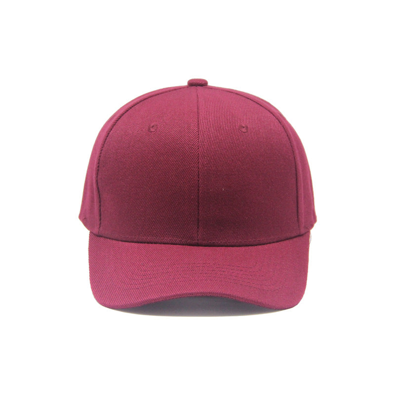 Wholesale Polyester solid color cap